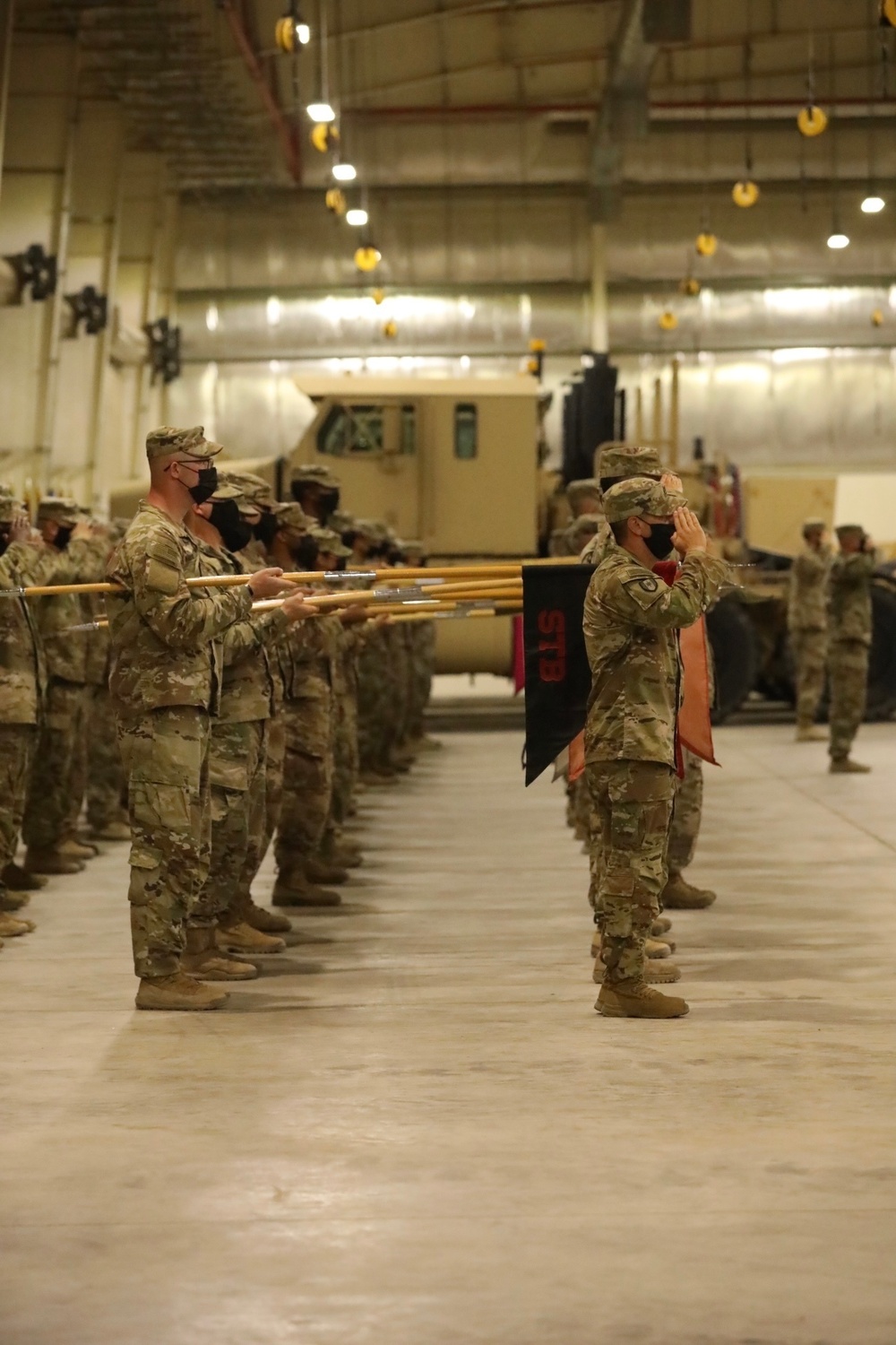 3rd Division Sustainment Brigade Transfer of Authority Ceremony