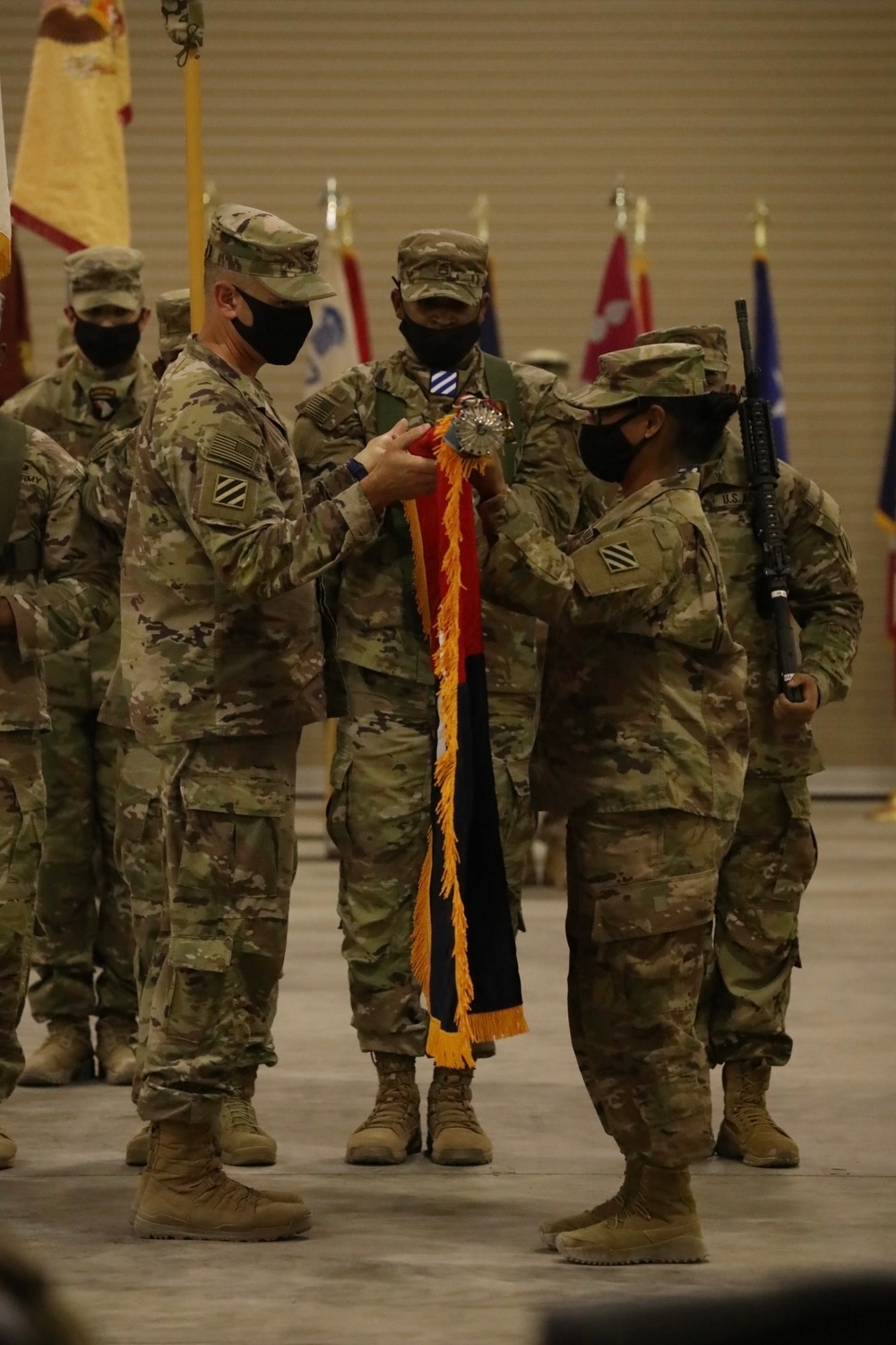 3rd Division Sustainment Brigade Transfer of Authority Ceremony