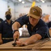 Sailors Receive Supplies Aboard USS Carl Vinson (CVN 70)