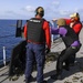 USS Hershel &quot;Woody&quot; Williams live fire gun exercise