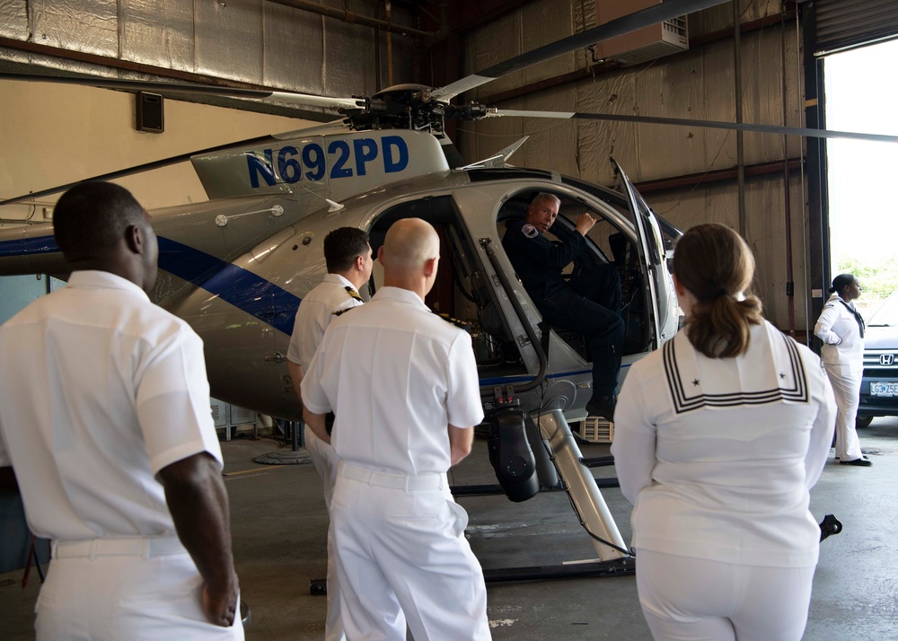 Sailors Fly With Kansas City Police Department During Navy Week 2021