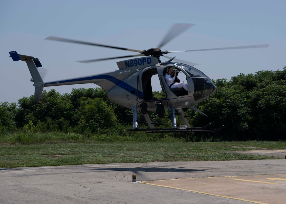 Sailors Fly With Kansas City Police Department During Navy Week 2021