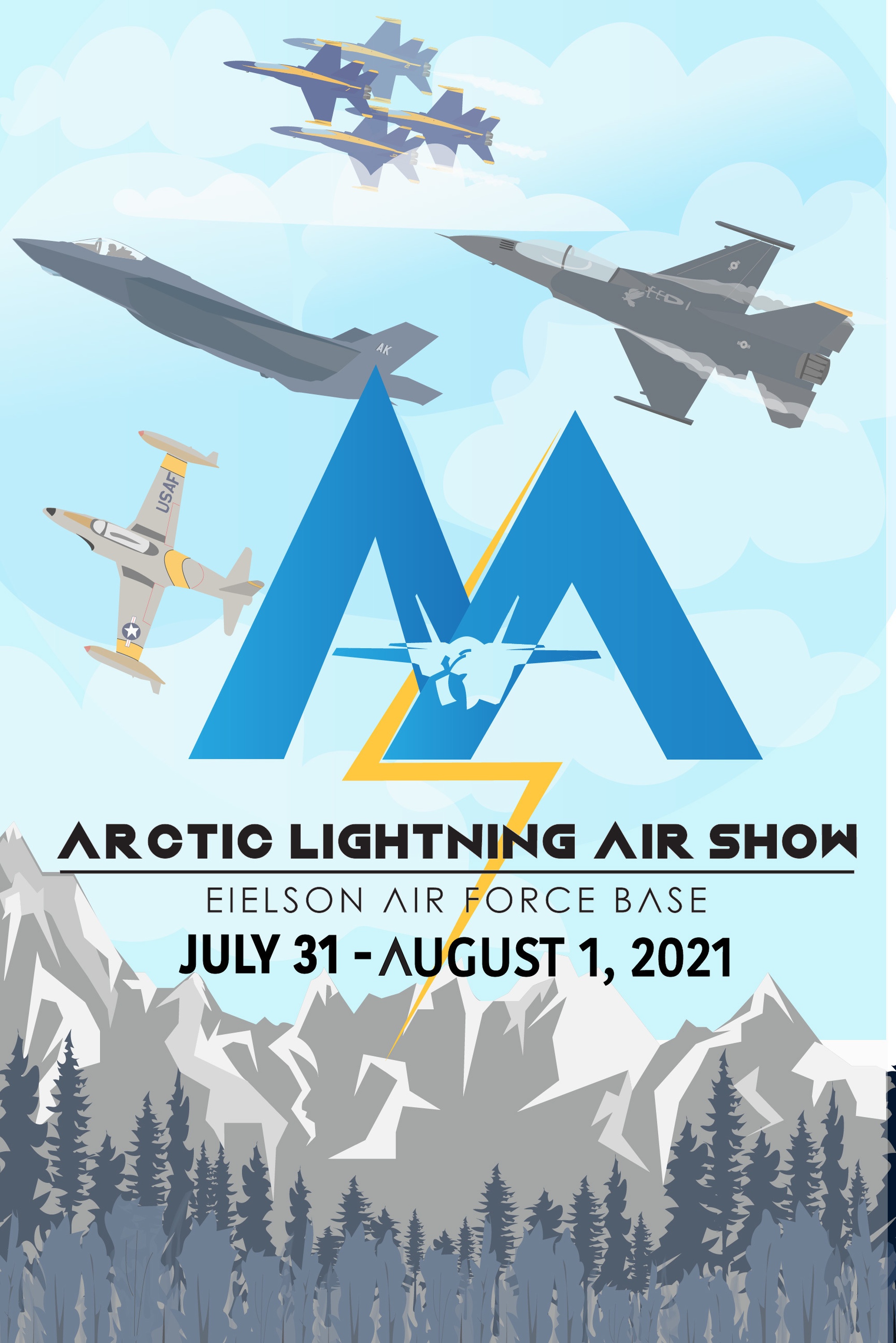 DVIDS - Images - 2021 Arctic Lightning Air Show [Image 1 of 2]