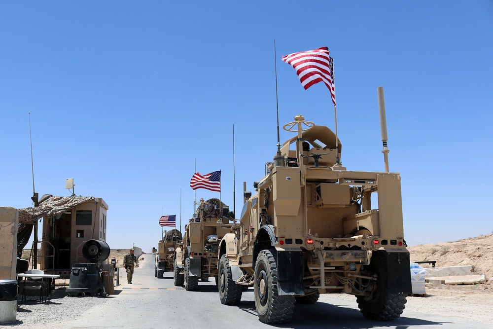 Security forces celebrate Independence Day with patriotic patrols