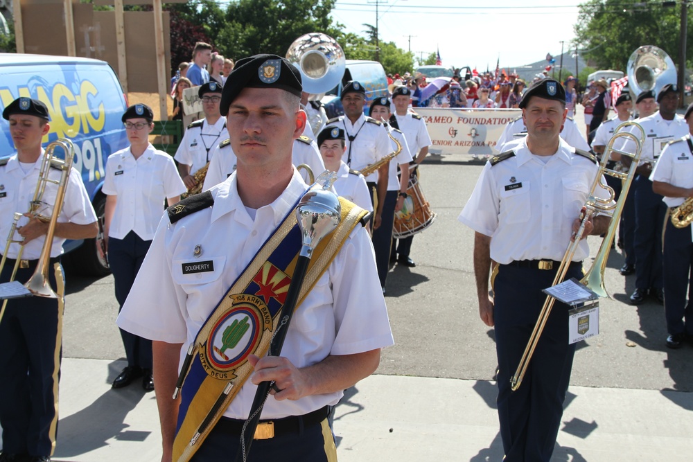 DVIDS Images 108th Army Band Marches in the Prescott Rodeo Days