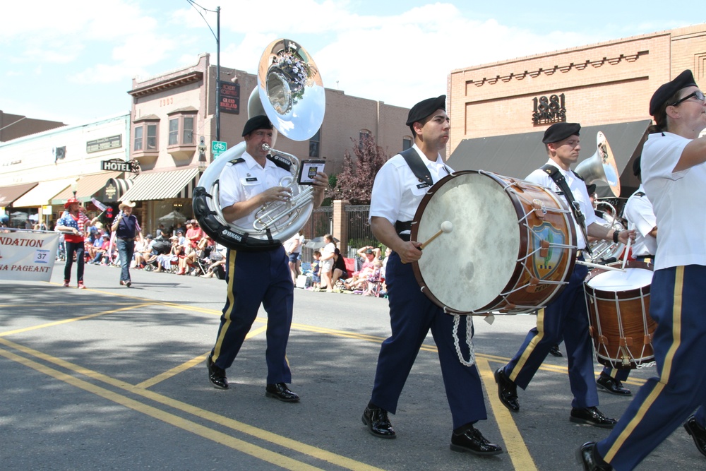 DVIDS Images 108th Army Band Marches in the Prescott Rodeo Days