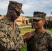 U.S. Marines Get Promoted During Sea Breeze 21