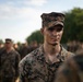 U.S. Marines Get Promoted During Sea Breeze 21