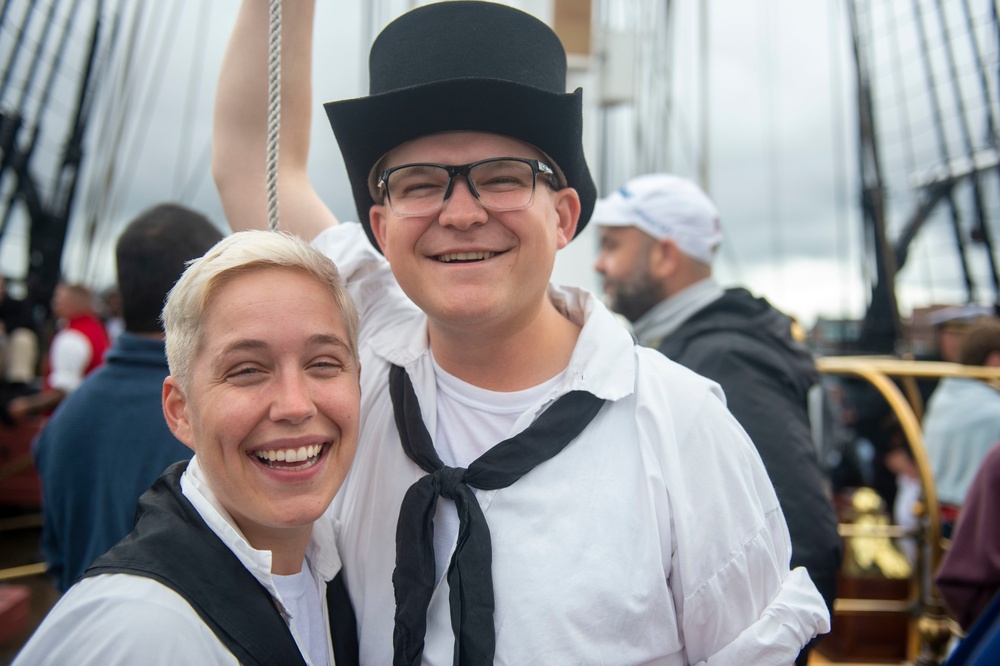 USS Constitution Goes Underway for July 4