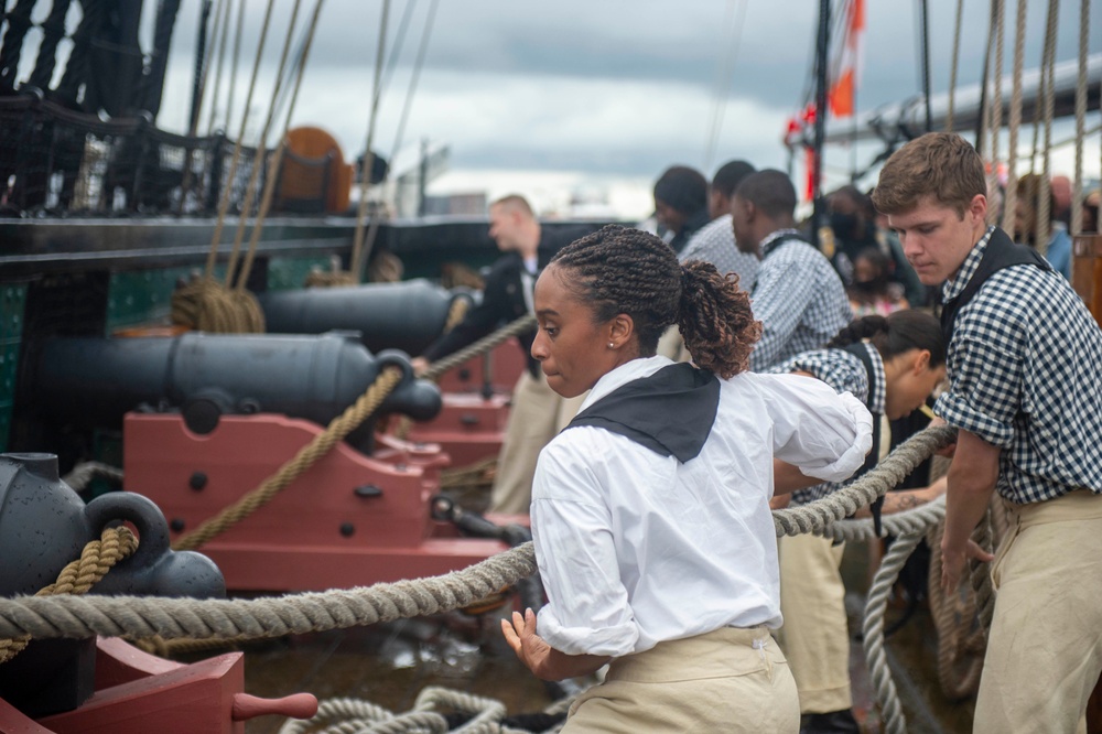 USS Constitution Goes Underway for July 4