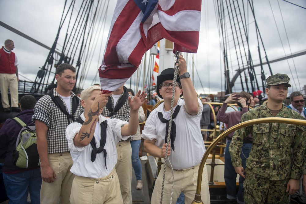 USS Constitution Goes Underway for July 4