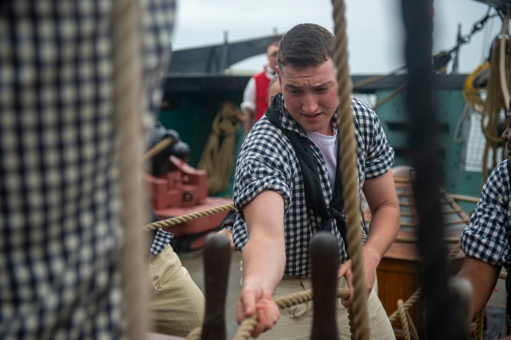 USS Constitution Goes Underway for July 4