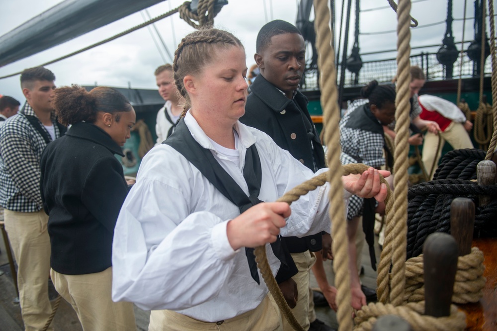 USS Constitution Goes Underway for July 4