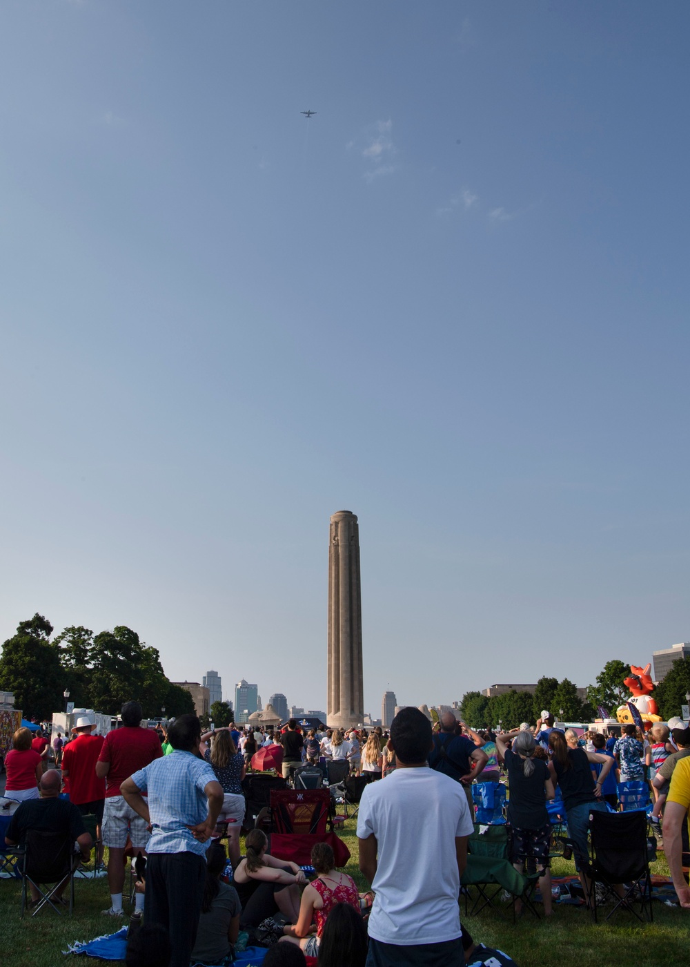 Sailors Celebrate Independence Day at National WWI Museum During Kansas City Navy Week