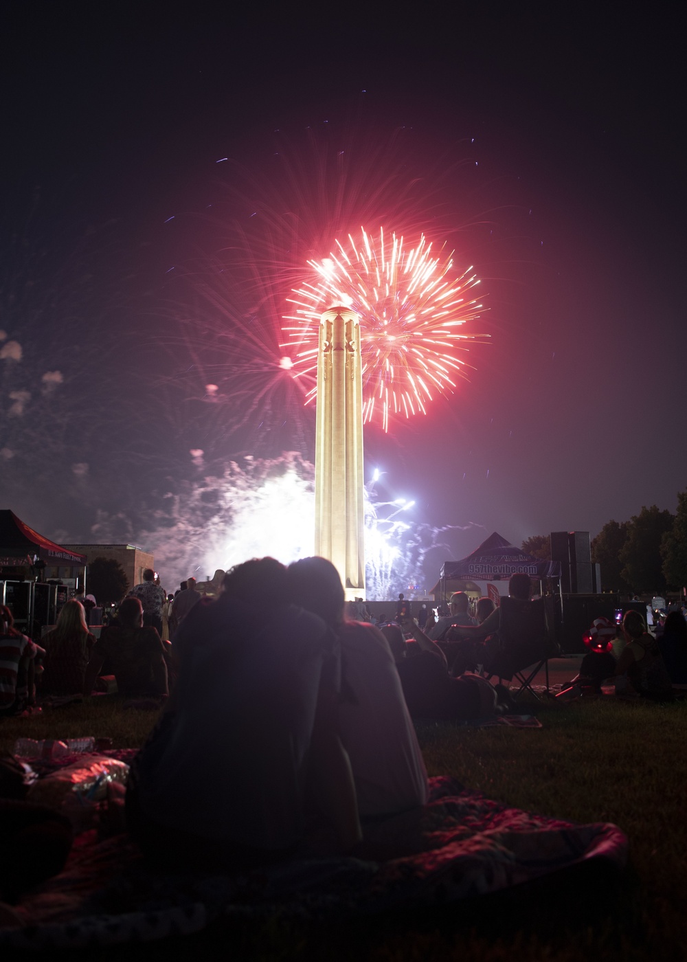 Sailors Celebrate Independence Day at National WWI Museum During Kansas City Navy Week