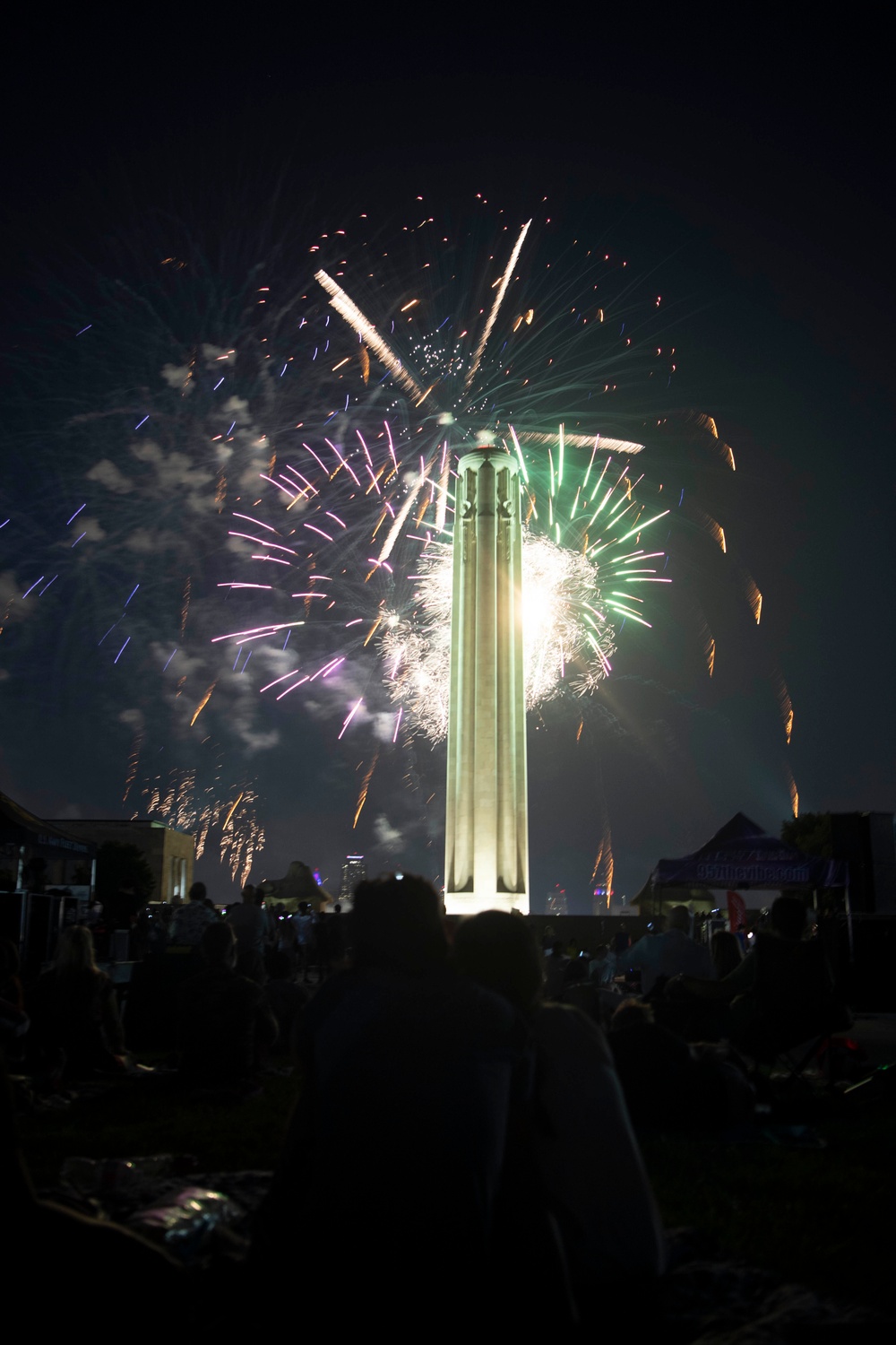 Sailors Celebrate Independence Day at National WWI Museum During Kansas City Navy Week