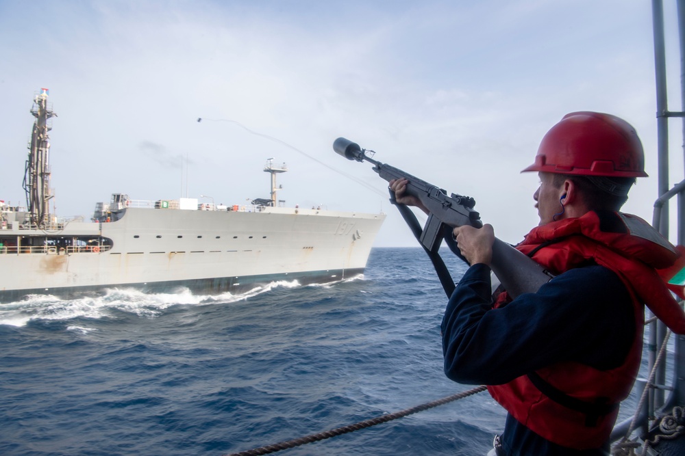 USS Shiloh Underway 2021