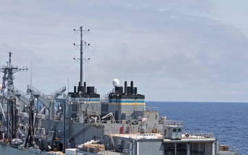 USS San Antonio Replenishment-at-sea