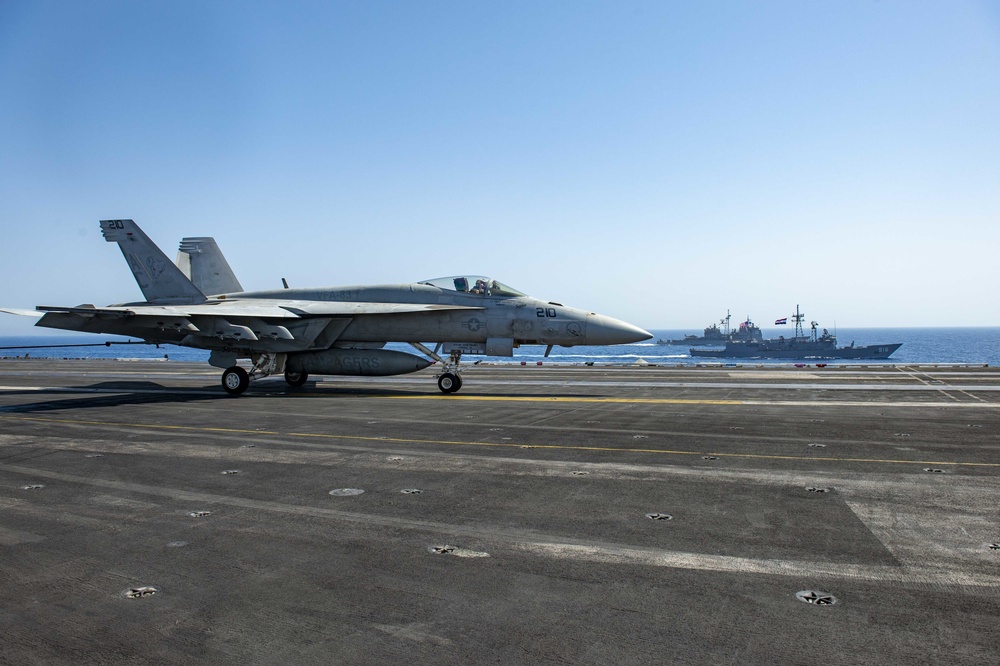 Eisenhower Supports Naval Operations in 5th Fleet Area of Operations