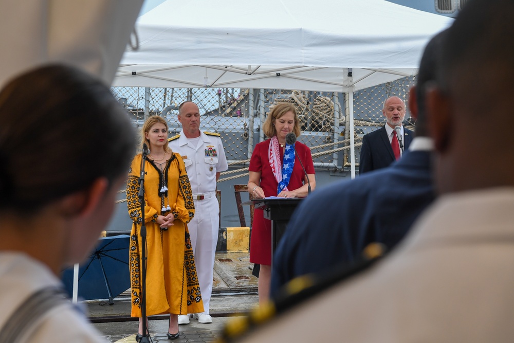 Navy Reception for Exercise Sea Breeze