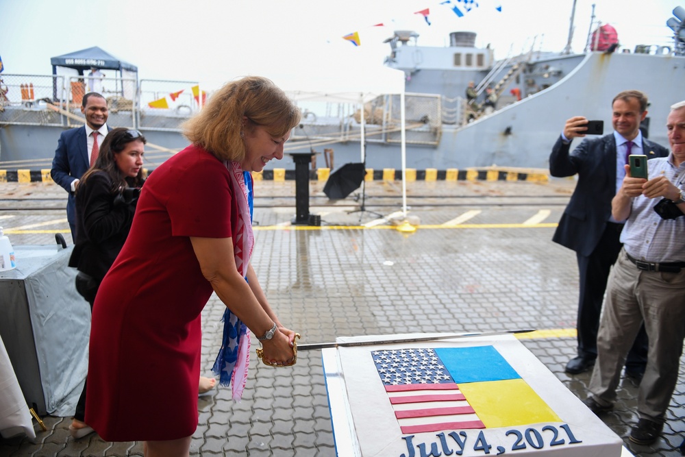 Navy Reception for Exercise Sea Breeze