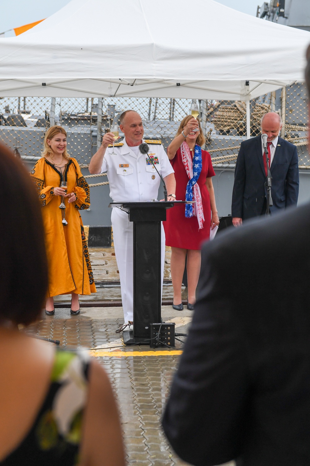 Navy Reception for Exercise Sea Breeze