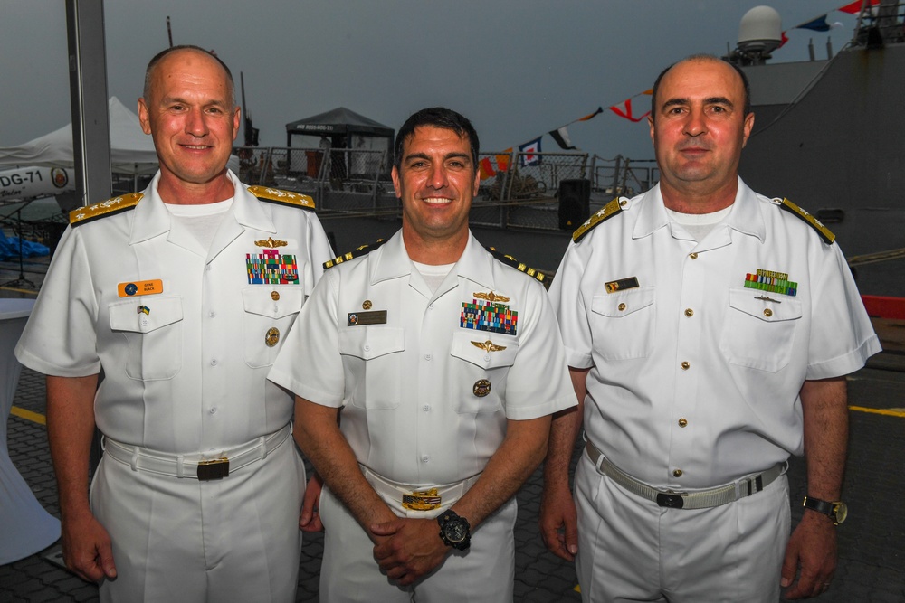 Navy Reception for Exercise Sea Breeze