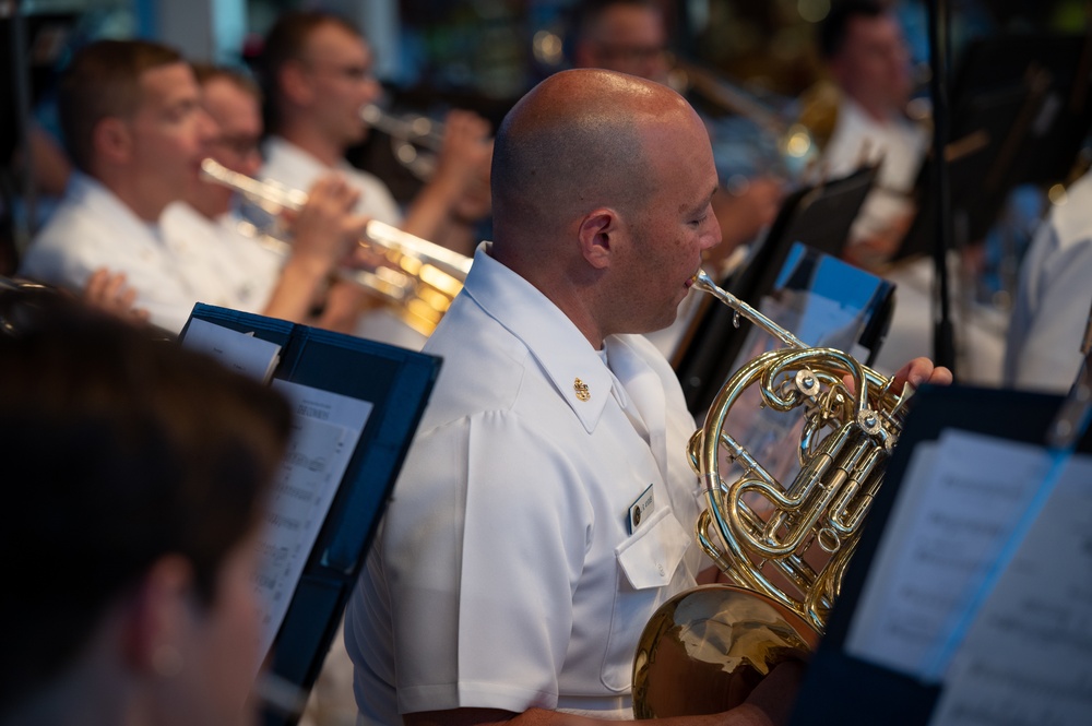 U.S. Navy Concert Band Celebrates Fourth of July