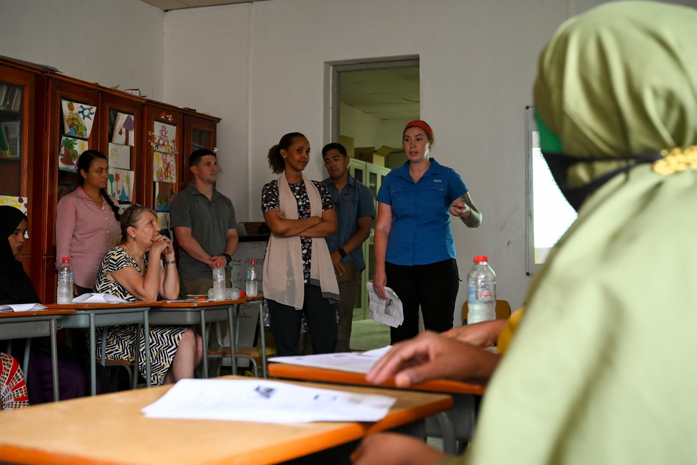 U.S. Army Civil Affairs works to empower women in Djibouti