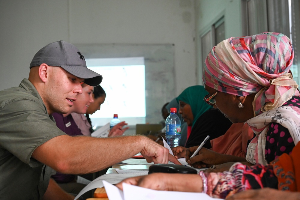 U.S. Army Civil Affairs works to empower women in Djibouti