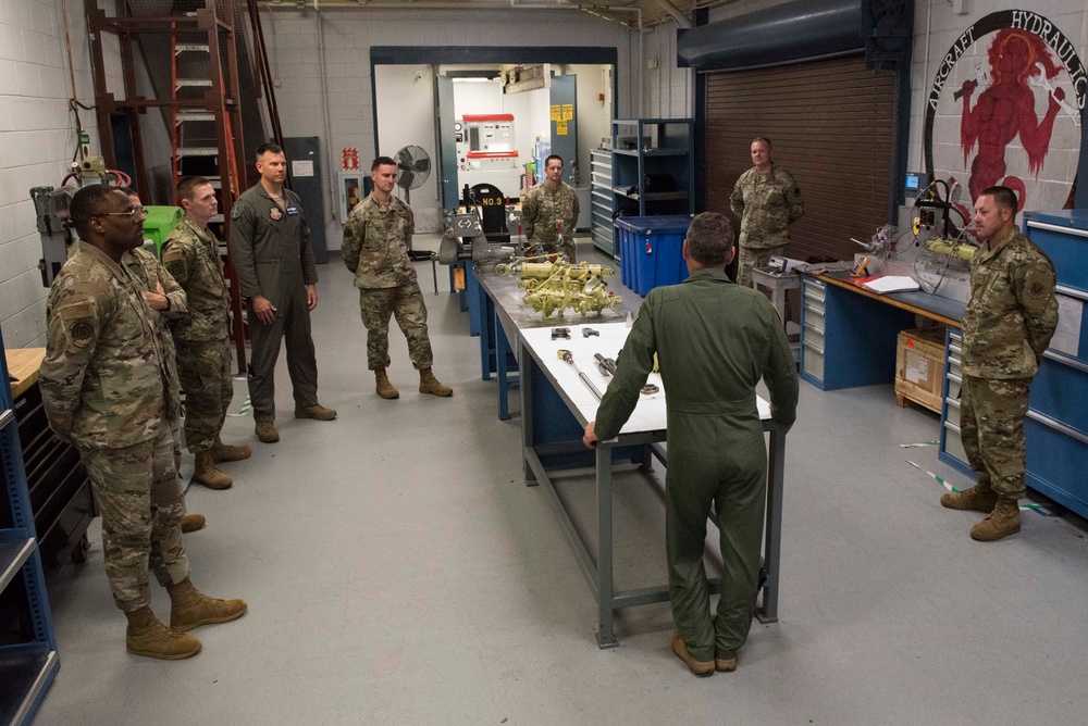Maj. Gen. Franks visits Team Seymour