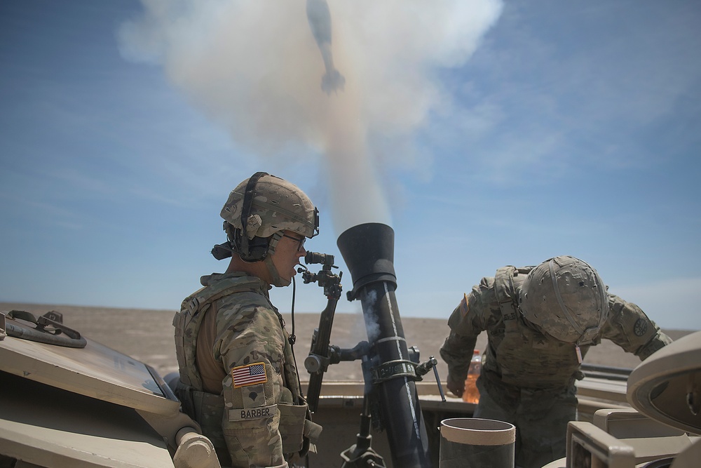 Idaho Annual Training Review in Photos - Mortars and Scouts