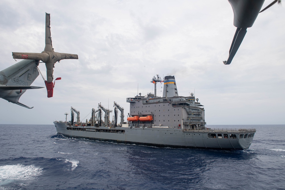 Summer Patrol 2021 Replenishment at Sea