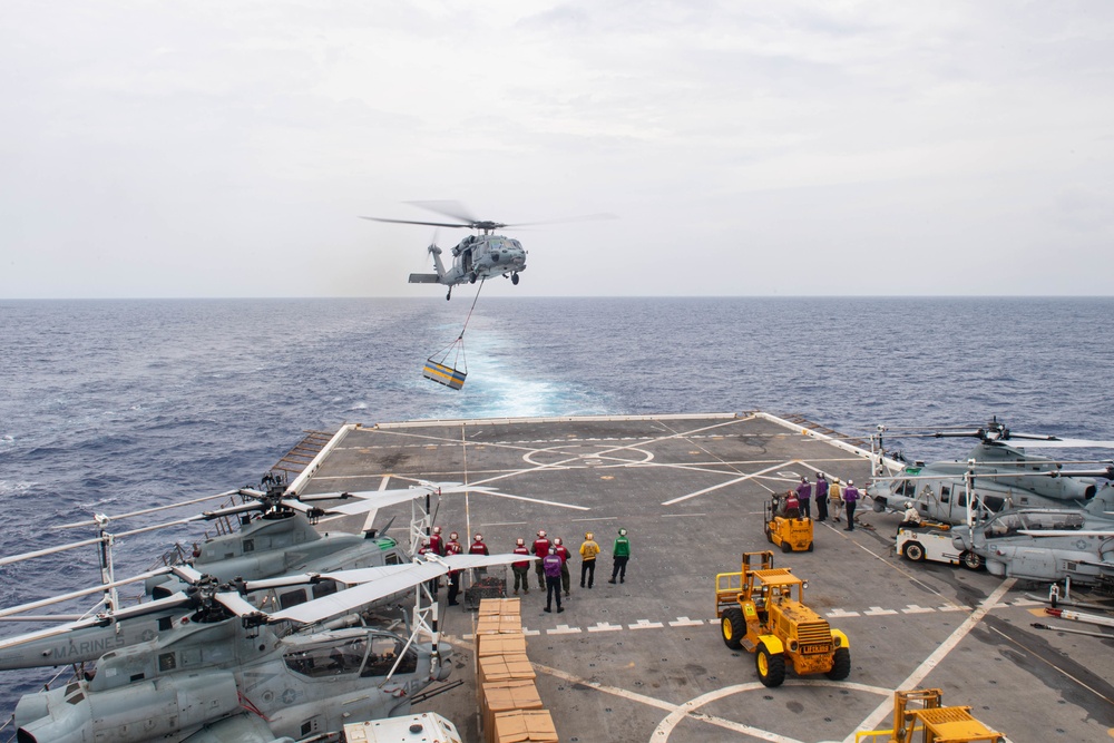 Summer Patrol 2021 Replenishment at Sea