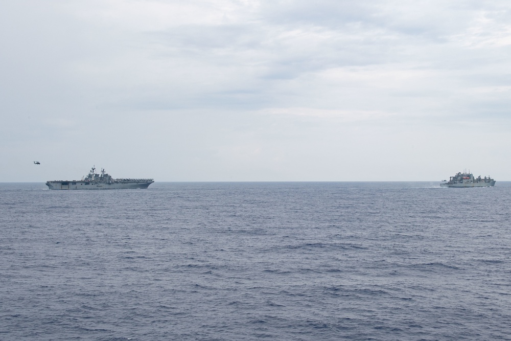 Summer Patrol 2021 Replenishment at Sea