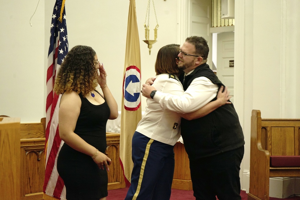 Sgt. Maj. Bicklein Promotion Ceremony