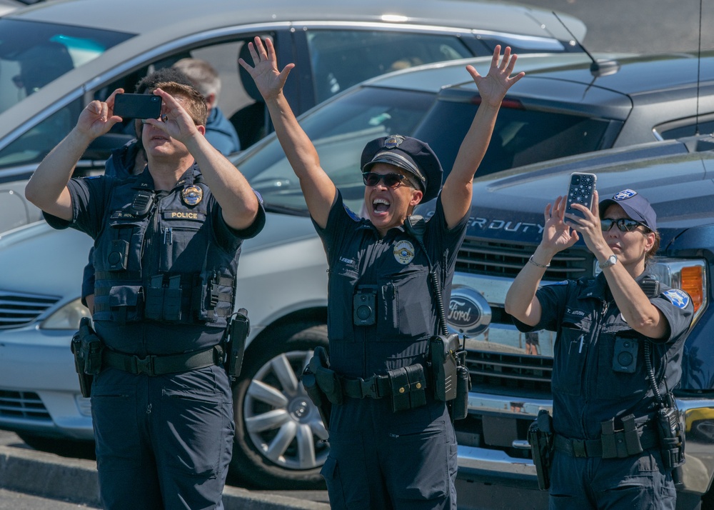 F-35 Demonstration Team flies for the Puget Sound