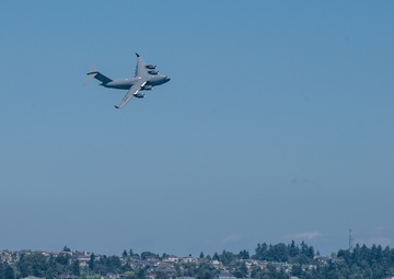 F-35 Demonstration Team flies for the Puget Sound
