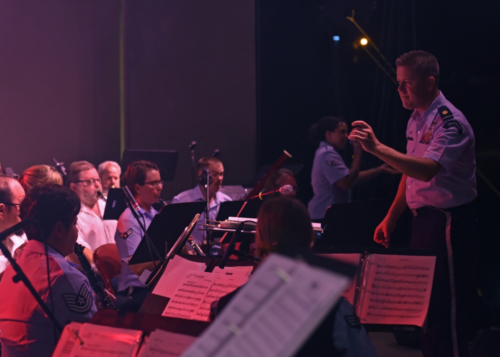 USAF Band of the West, local musicians perform in San Angelo