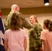 Promotion ceremony of Adrienne Gibbs to Master Sergeant