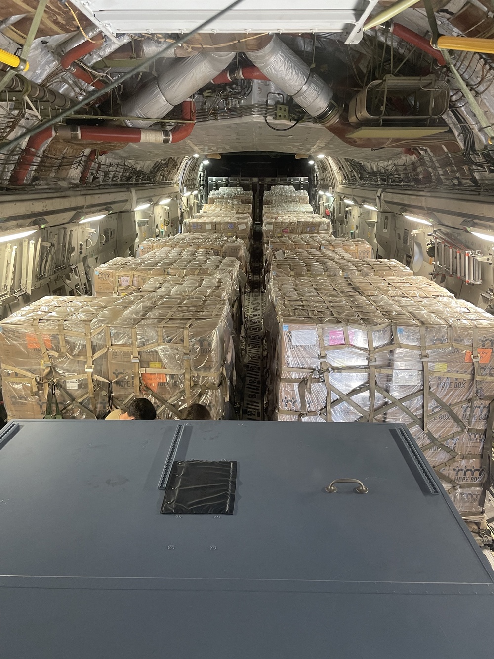 446th AW delivers humanitarian aid to Haiti