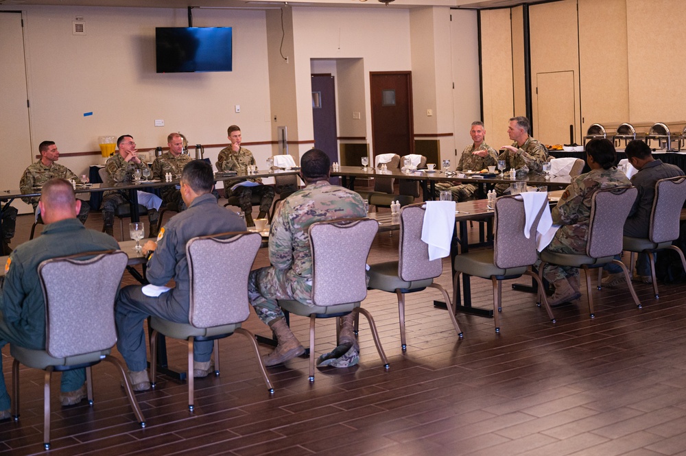 56th FW hosts 19th AF Command Team