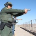 Border Patrol and Homeland Security Investigations agents conduct weapon qualifications in Big Bend Sector