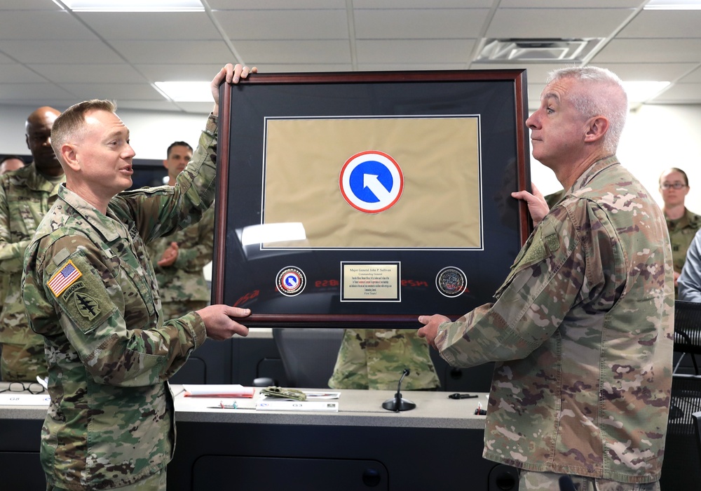 Maj. Gen. Sullivan Gift Presentation