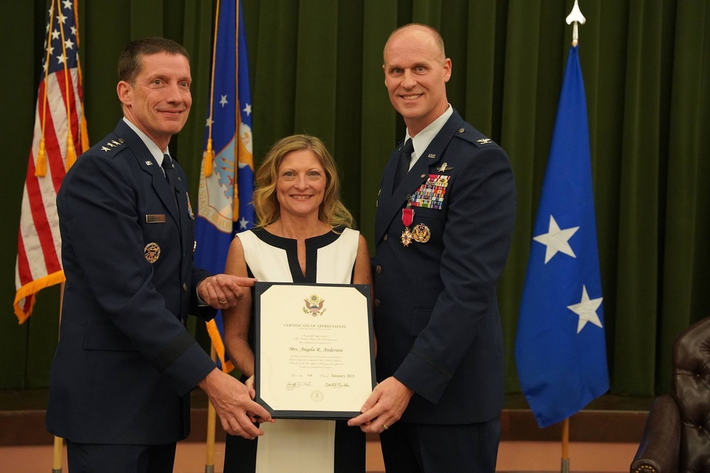 Former 688th Cyberspace Wing commander retires