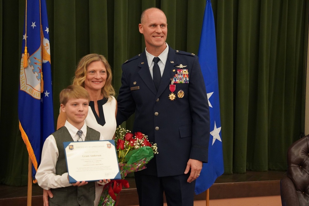 Former 688th Cyberspace Wing commander retires