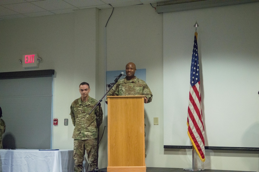 Team Pope welcomes new 43rd Medical Squadron commander during ceremony