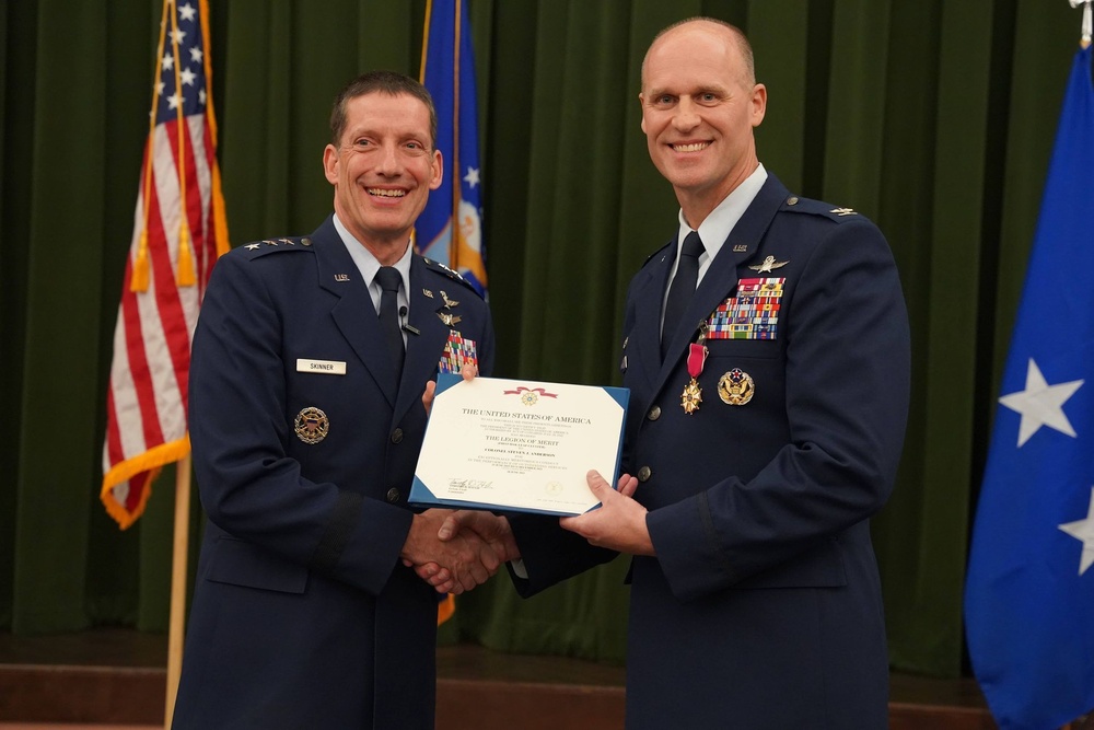 Former 688th Cyberspace Wing commander retires