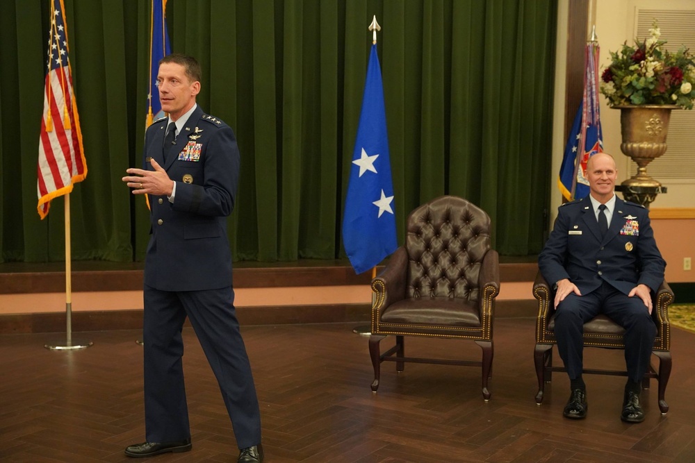 Former 688th Cyberspace Wing commander retires