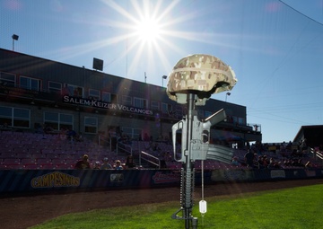 Oregon Guard Takes Part in 4th of July Celebration at Volcanoes Stadium